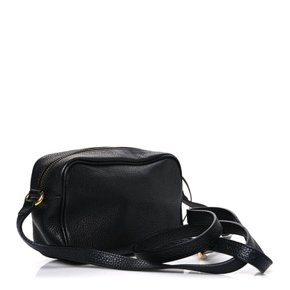 Gucci Pebbled Calfskin Mini Soho Disco Bag Black 3 of 10