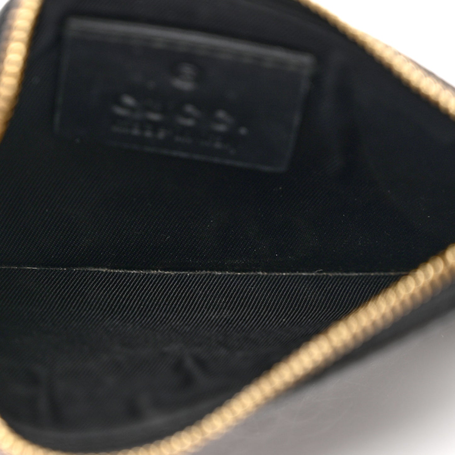 Guccissima Key Case Black