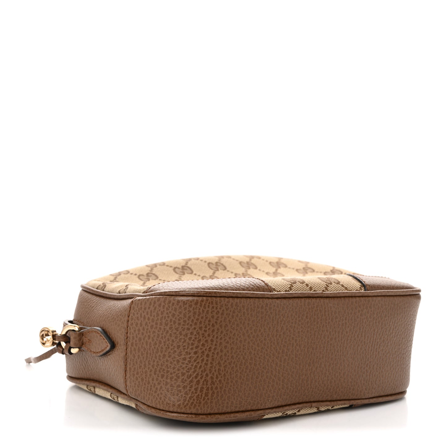 Monogram Mini Bree Messenger Bag Beige Tabacco