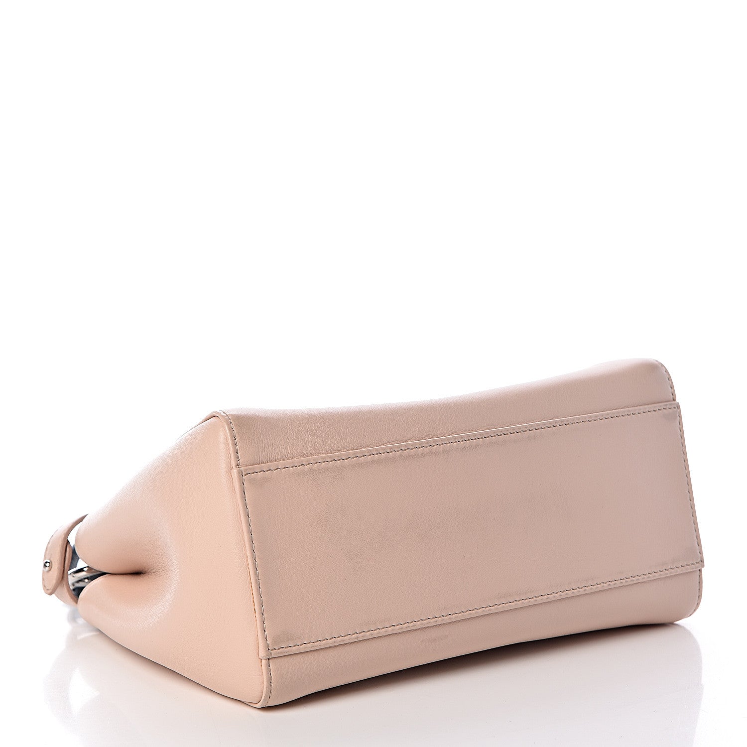 Fendi Nappa Colorblock Mini Peekaboo Iconic Satchel Soap Amazzonia Opal 6 of 19