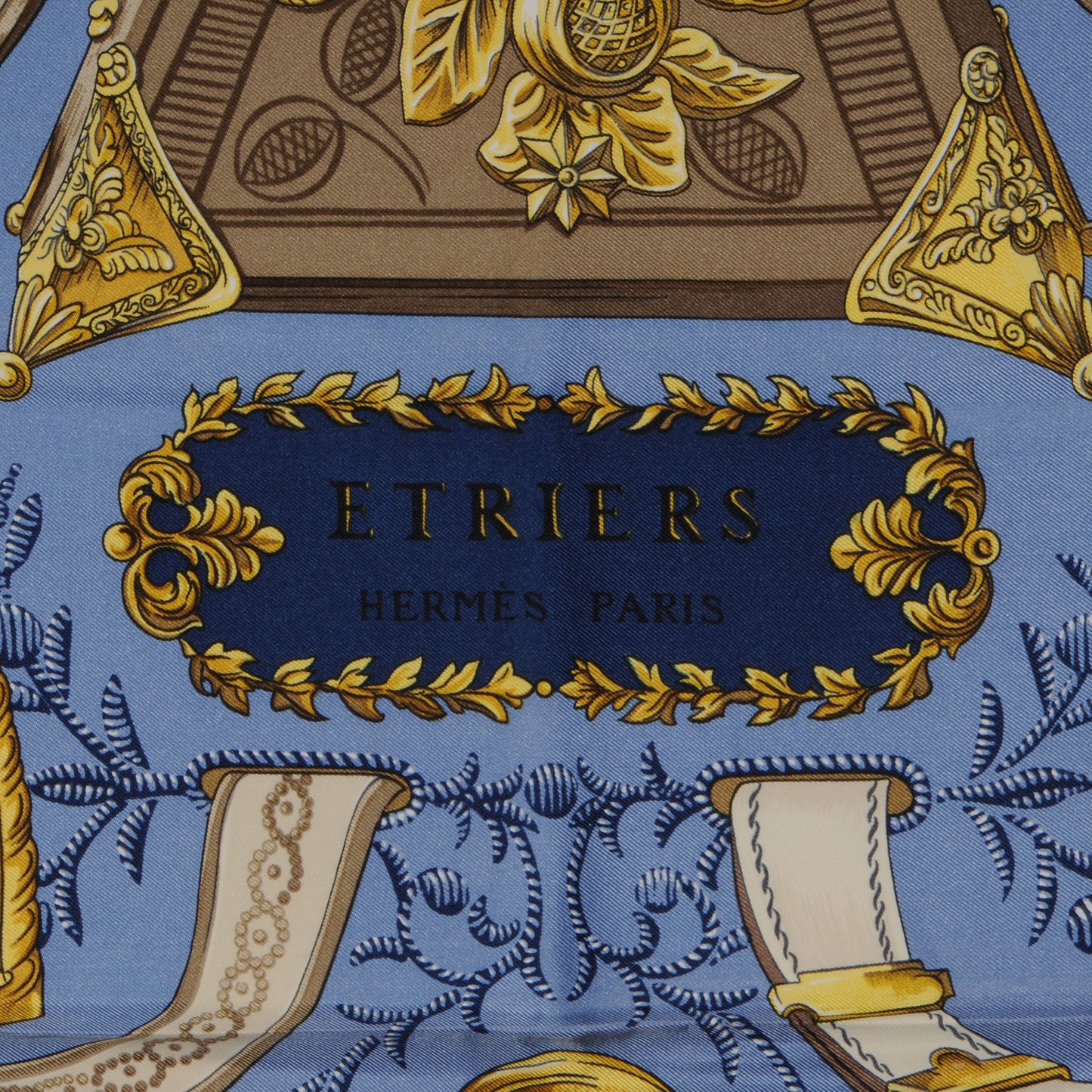 Silk Concours D Etriers Scarf 90