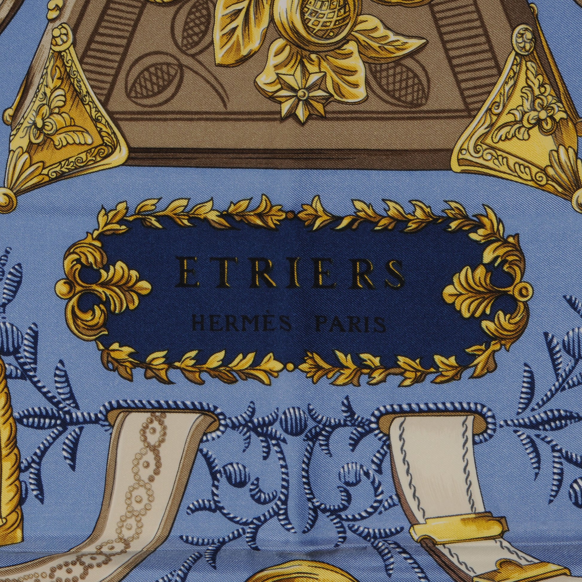 Hermes Silk Concours D Etriers Scarf 90 2 of 4