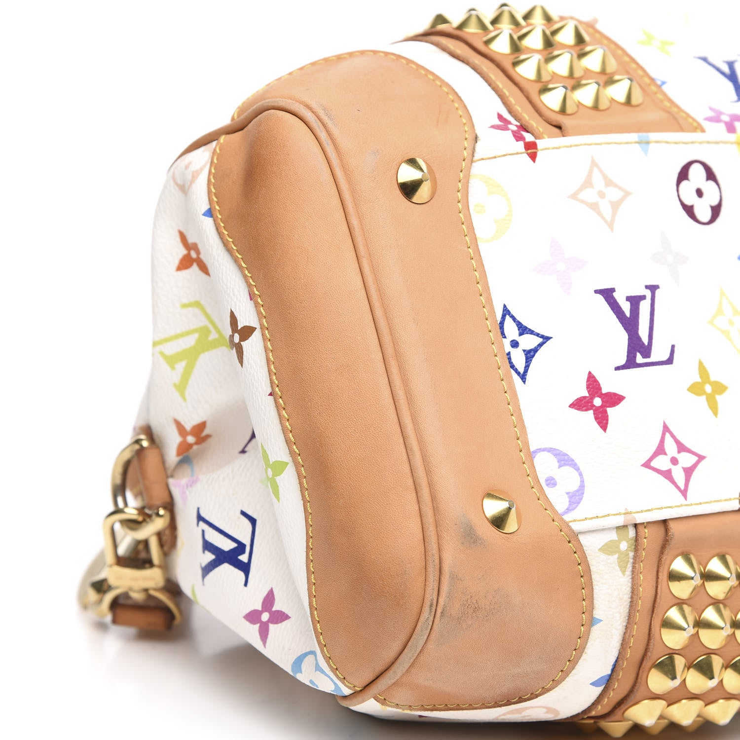 Louis Vuitton Monogram Multicolor Courtney MM White 8 of 18