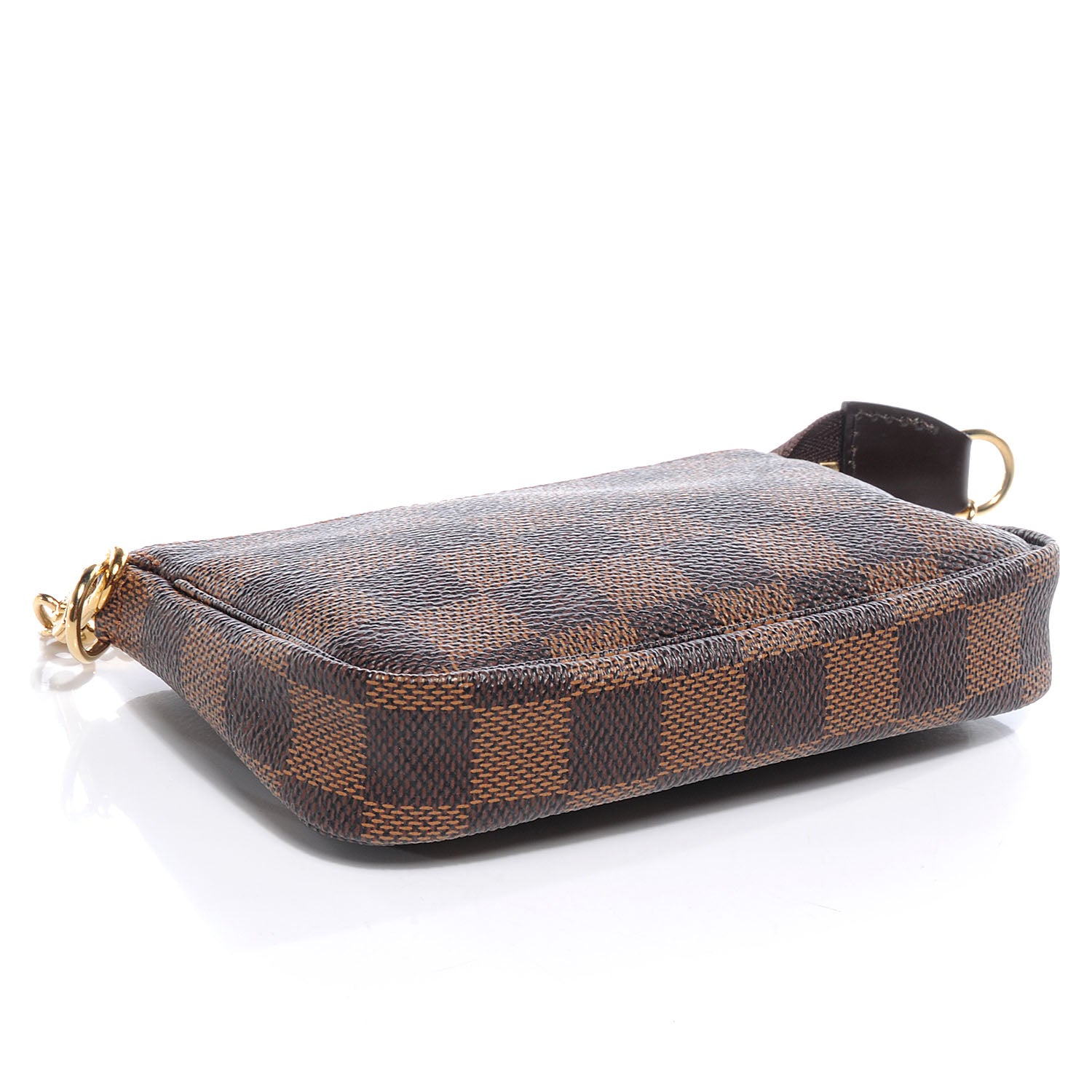 Louis Vuitton Damier Ebene Mini Pochette Accessories Bag 4 of 8