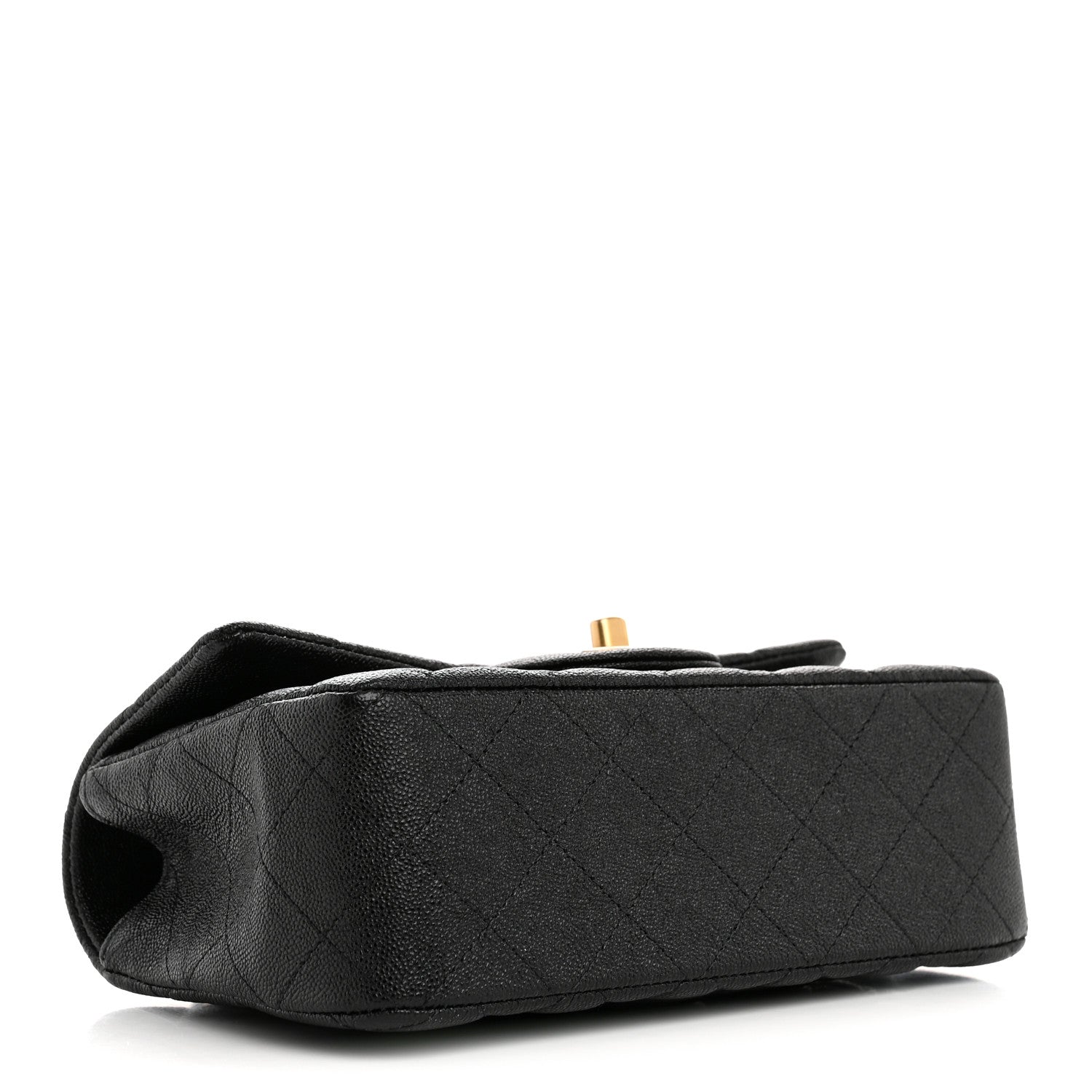 Chanel Caviar Quilted Mini Top Handle Rectangular Flap Black 4 of 13