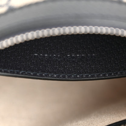 Gucci GG Supreme Monogram Textured Dollar Calfskin Web Small Ophidia GG Handbag Beige Blue 7 of 10