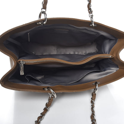Chanel Caviar Quilted XL Grand Shopping Tote GST Dark Beige 5 of 18