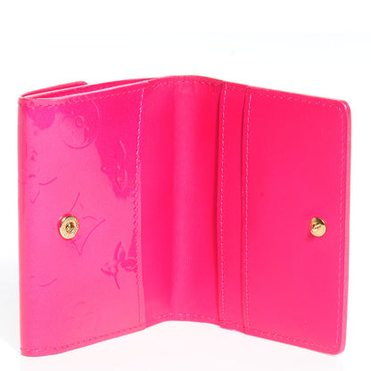 Louis Vuitton Vernis Ludlow Wallet Rose Pop 6 of 8