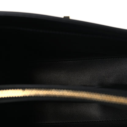 Celine Satinated Calfskin Small 16 Top Handle Bag Black 4 of 10