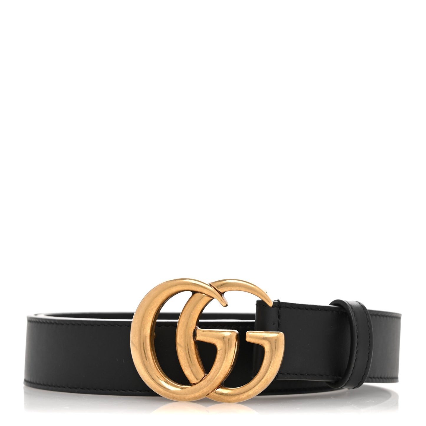 Calfskin Double G 30mm Belt 75 30 Black