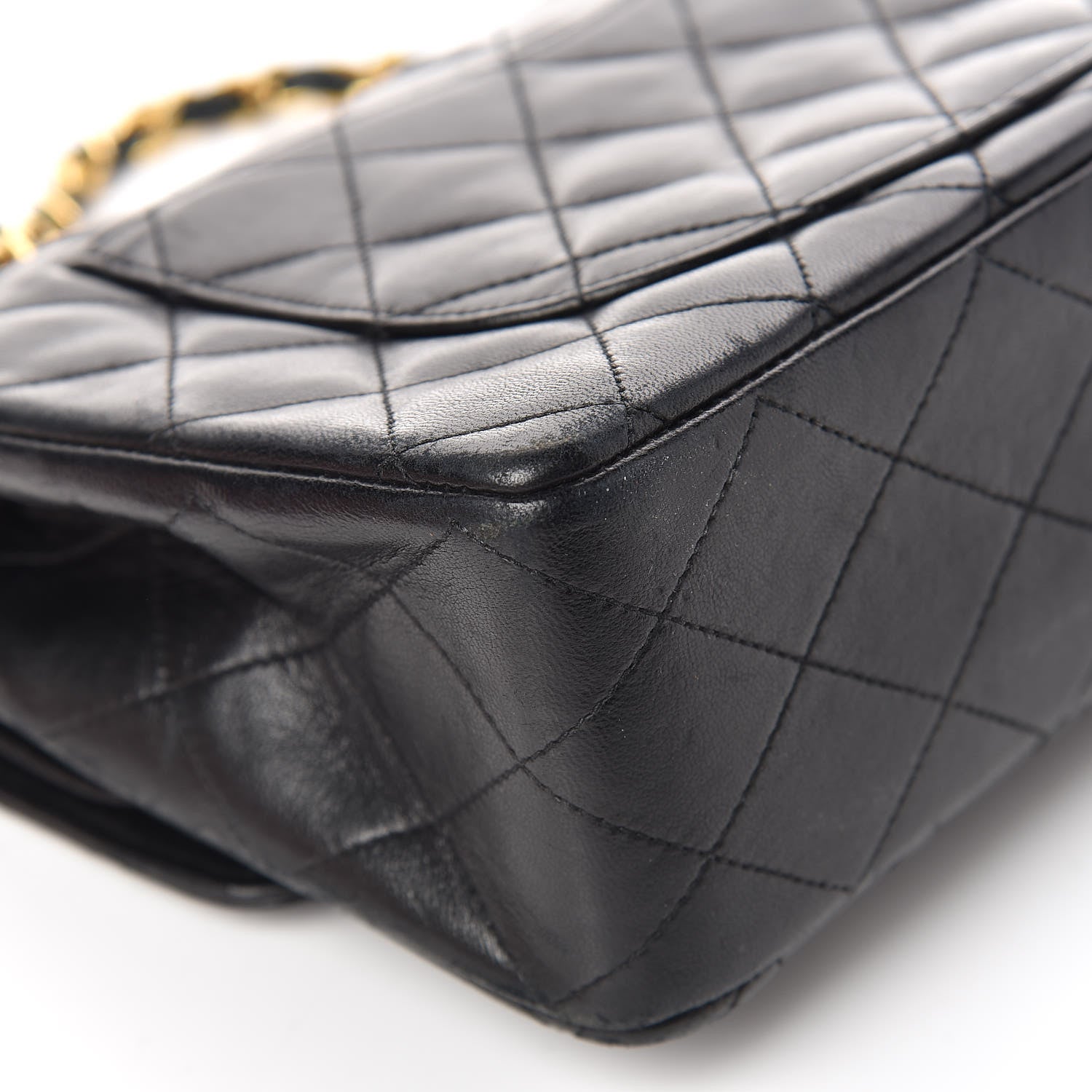 Chanel Lambskin Quilted Small Double Flap Black 14 of 20