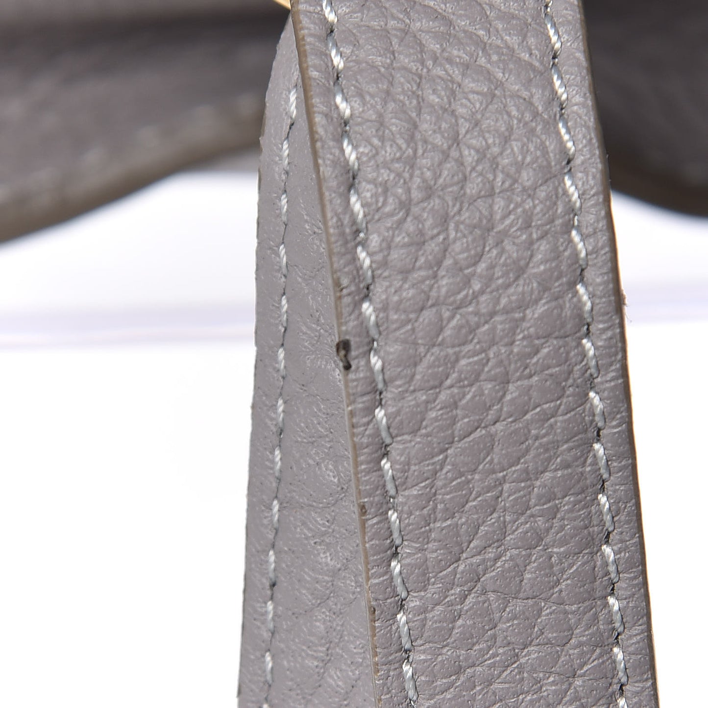 Calfskin Large Marcie Satchel Cashmere Grey