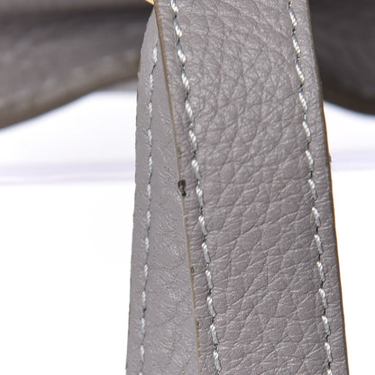 Chloe Calfskin Large Marcie Satchel Cashmere Grey 8 of 11