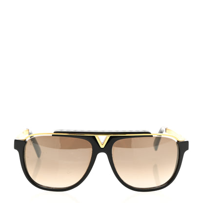 Louis Vuitton Acetate Mascot Sunglasses Z0936W Black 2 of 7