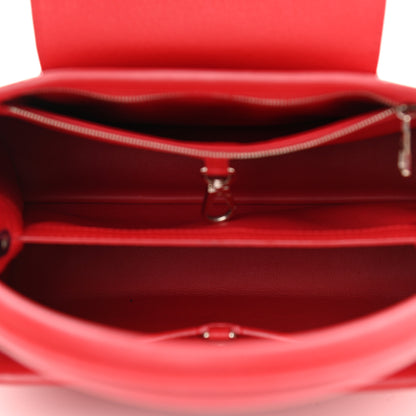 Louis Vuitton Taurillon Capucines BB Rubis 5 of 10