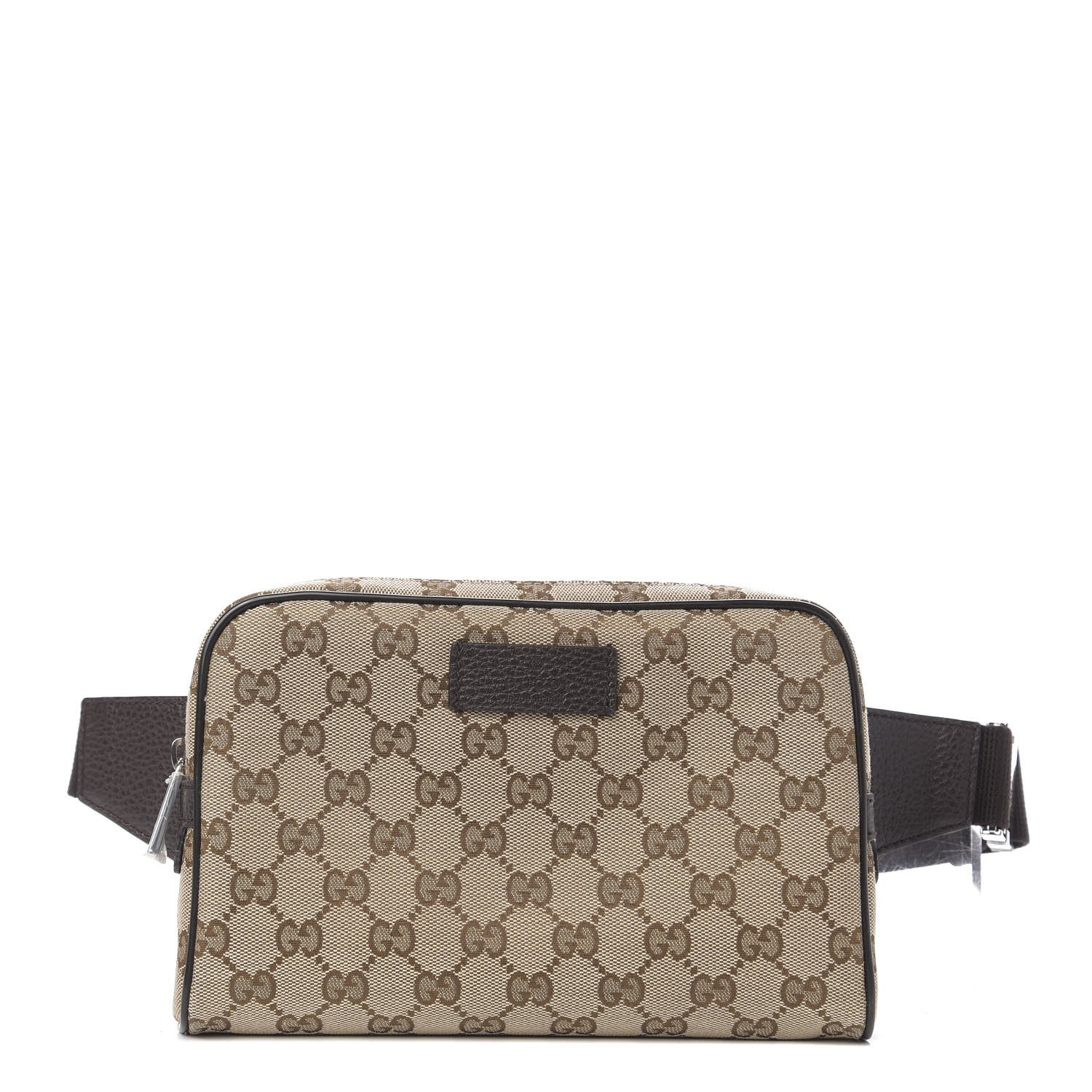 Gucci Monogram Belt Bag Dark Brown 1 of 19