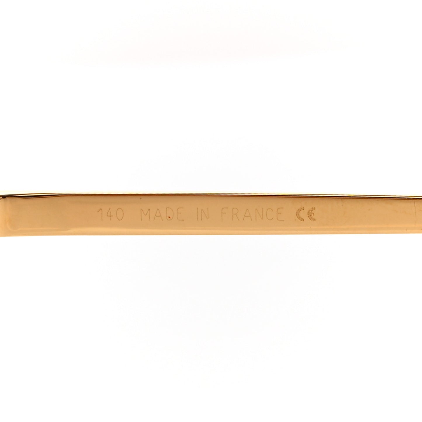 Panthere De Cartier Aviator Sunglasses Gold
