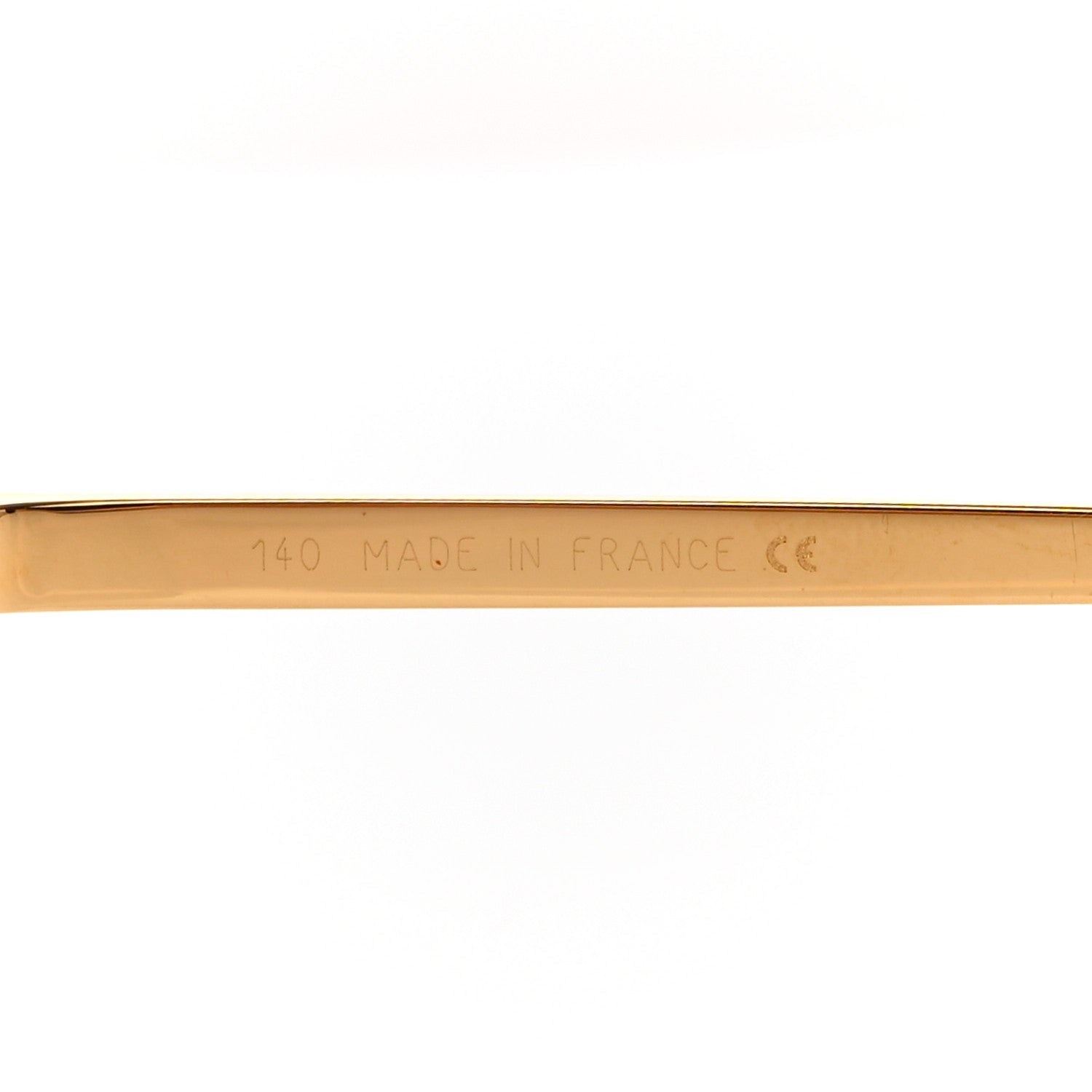 Cartier Panthere De Cartier Aviator Sunglasses Gold 6 of 7