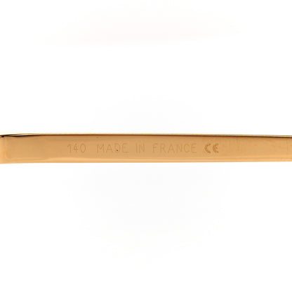 Cartier Panthere De Cartier Aviator Sunglasses Gold 6 of 7