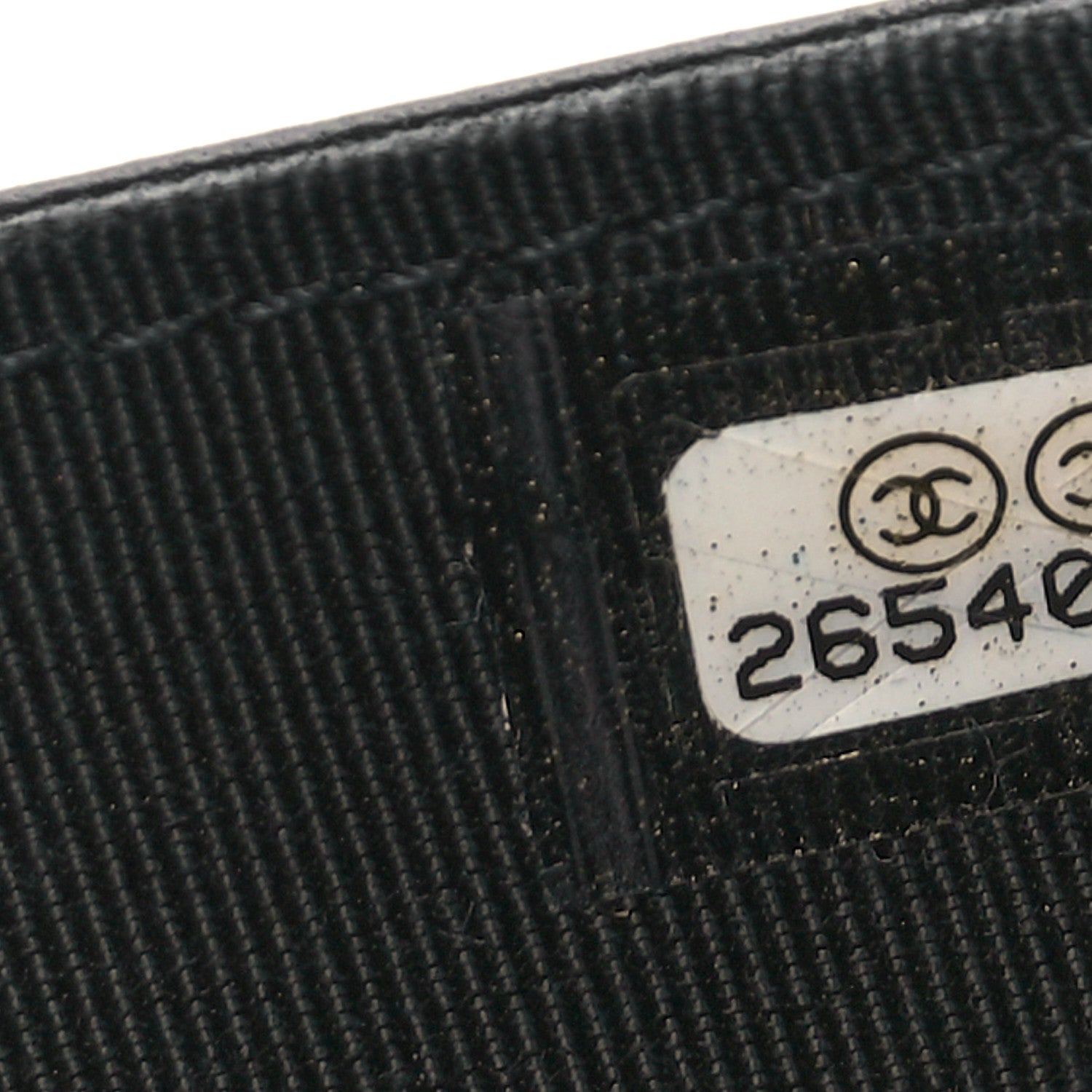 Chanel Lambskin Quilted Wallet On Chain WOC Black 8 of 12