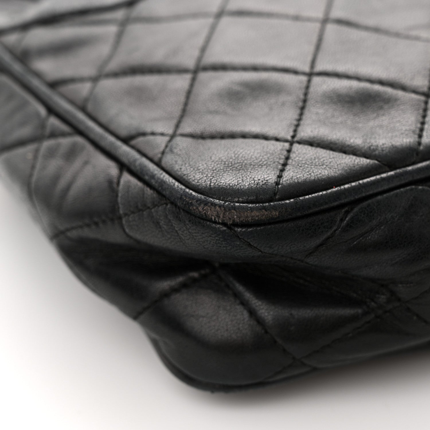 Chanel Lambskin Quilted Tassel Camera Case Black 15 of 16
