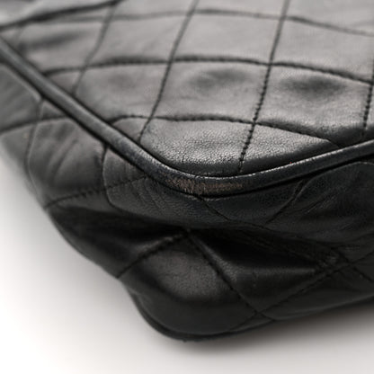 Chanel Lambskin Quilted Tassel Camera Case Black 15 of 16