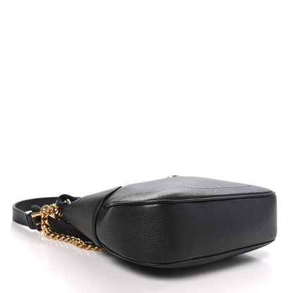 Gucci Goatskin Small Aphrodite Shoulder Bag Black 4 of 10