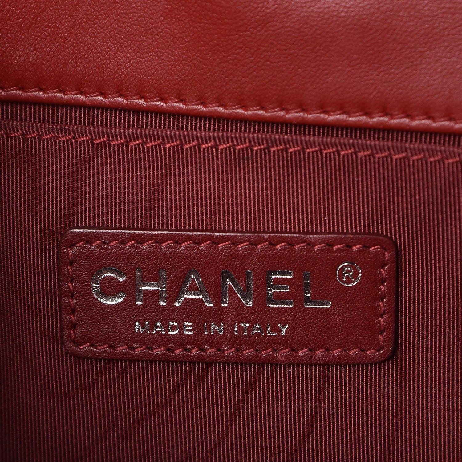 Chanel Lambskin Quilted Medium Boy Flap Red 6 of 8