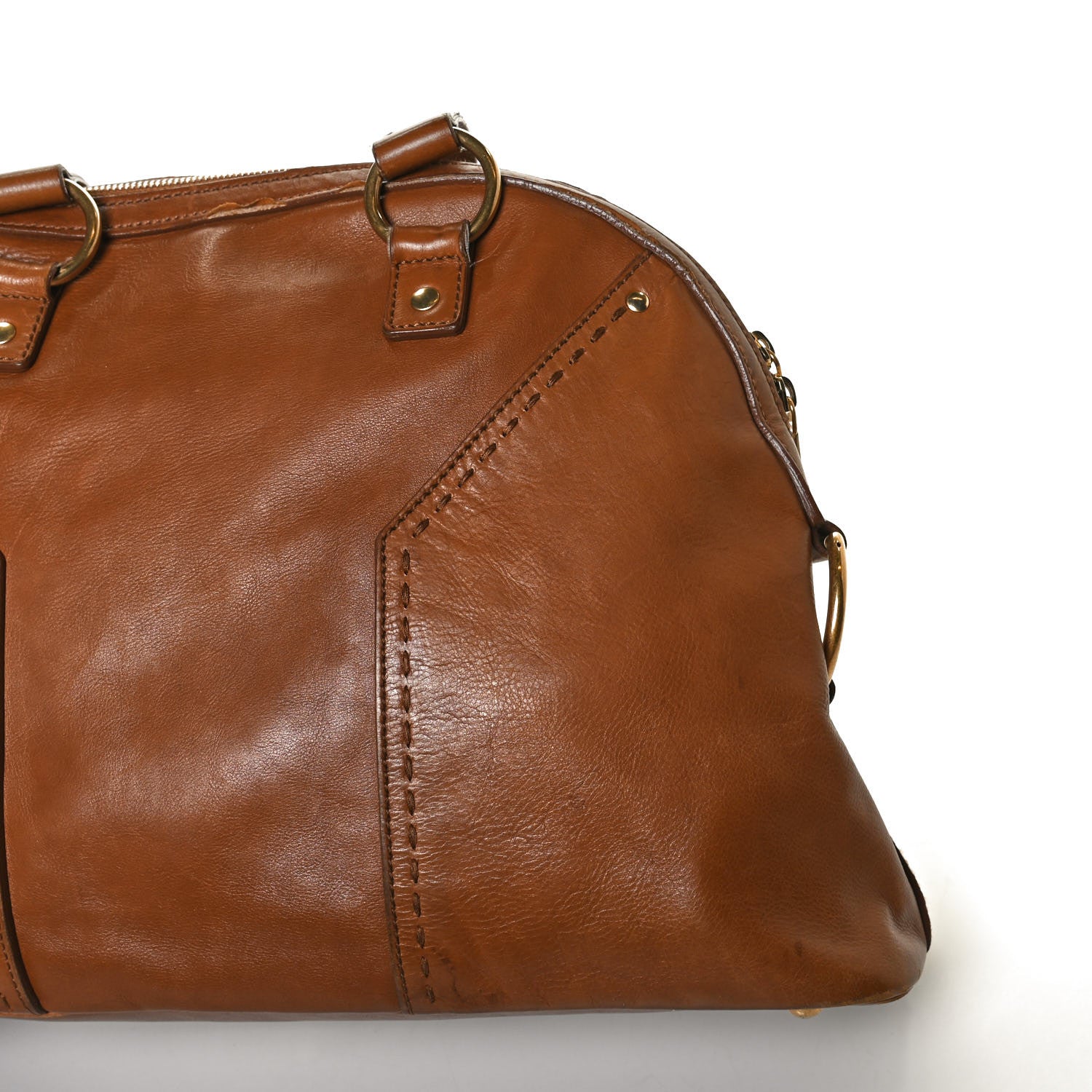 Saint Laurent Calfskin Large Muse Tan 24 of 39