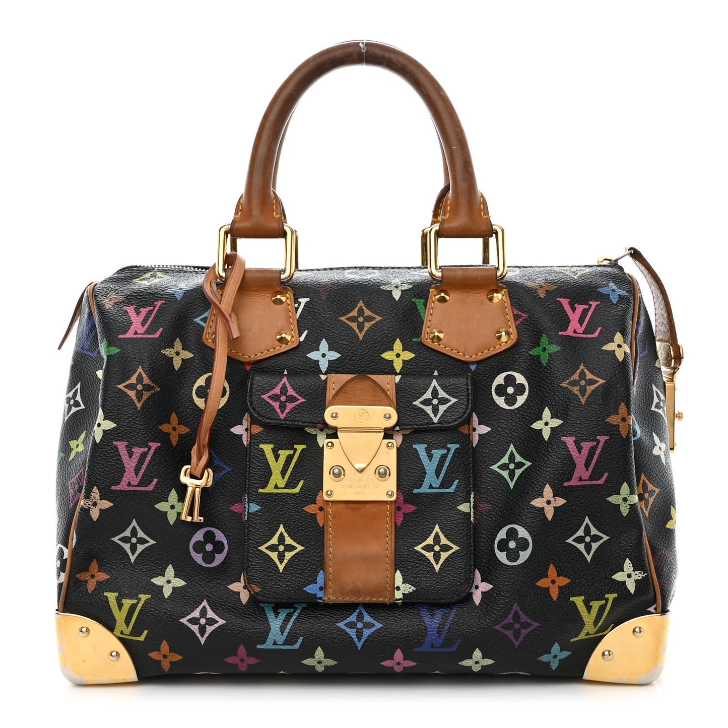 Monogram Multicolor Speedy 30 Black