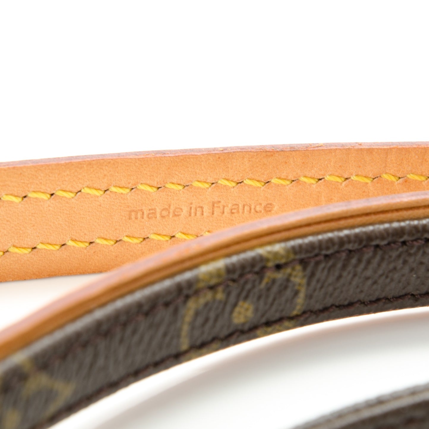 Monogram Baxter Dog Leash MM