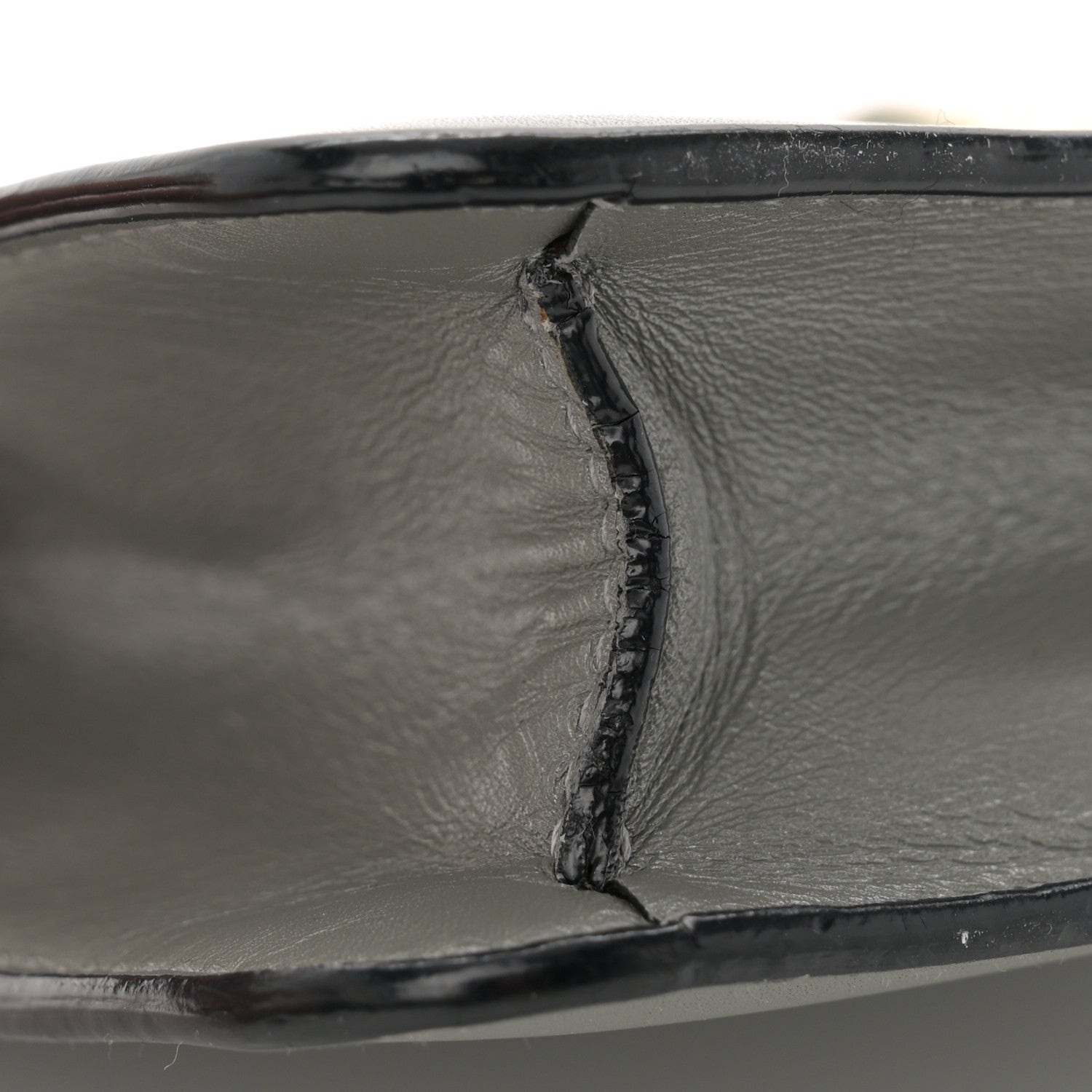 Bulgari Galuchat Calfskin Serpenti Forever Crossbody Bag Grey 13 of 14