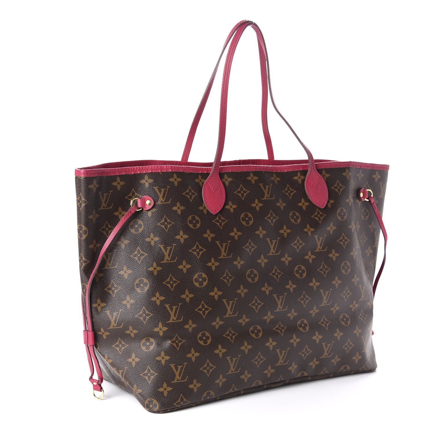 Louis Vuitton Monogram Articles de Voyage Ikat Neverfull GM Rose Indien 3 of 10
