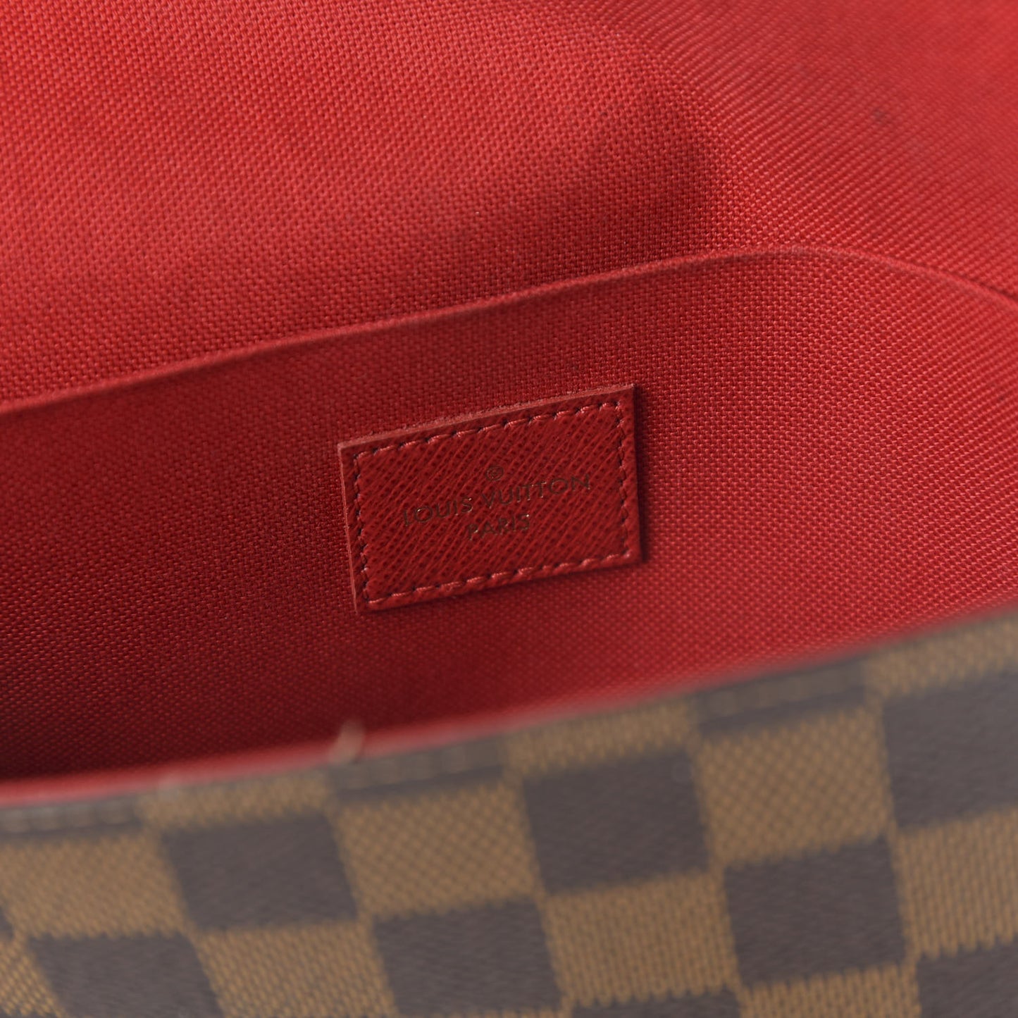 Damier Ebene Pochette Felicie Chain Wallet