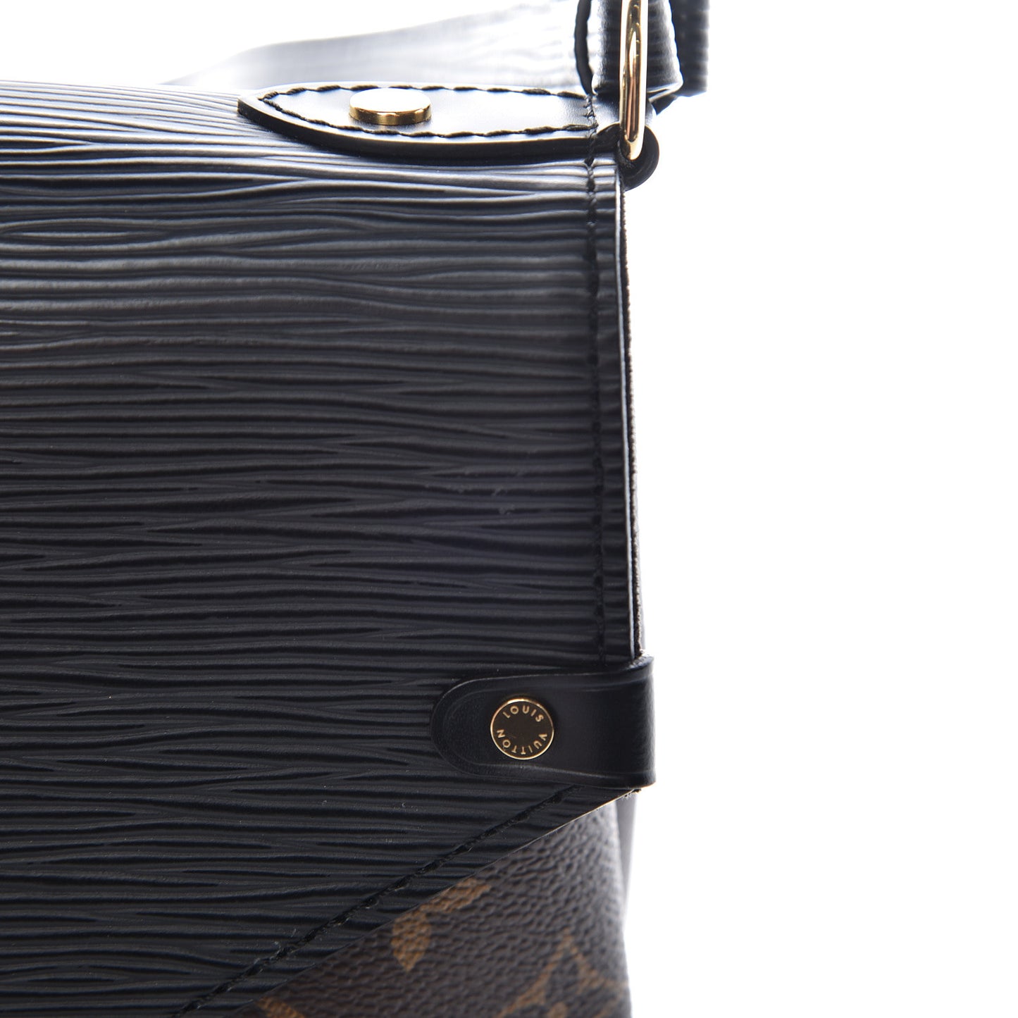 Epi Monogram Saint Michel Black