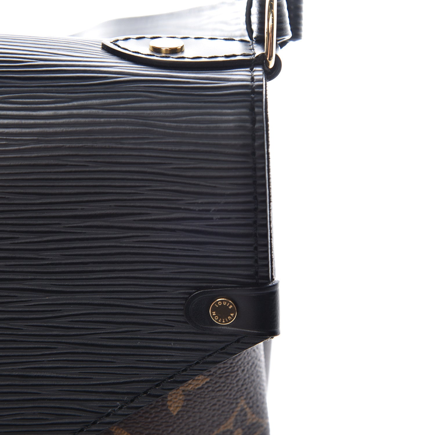 Louis Vuitton Epi Monogram Saint Michel Black 10 of 11