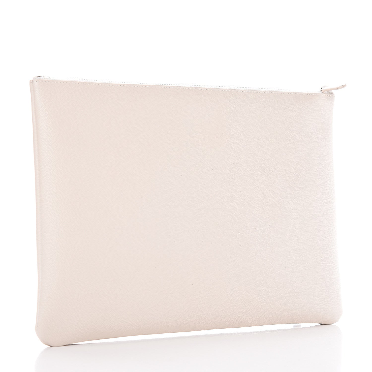 Chanel Caviar Studded Large Deauville Pouch Beige 3 of 10