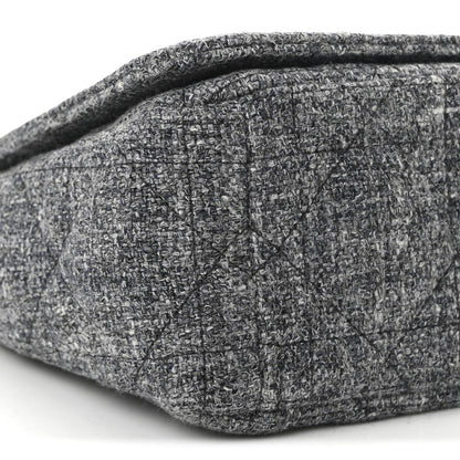 Christian Dior Tweed Macrocannage Medium Caro Bag Black 9 of 10