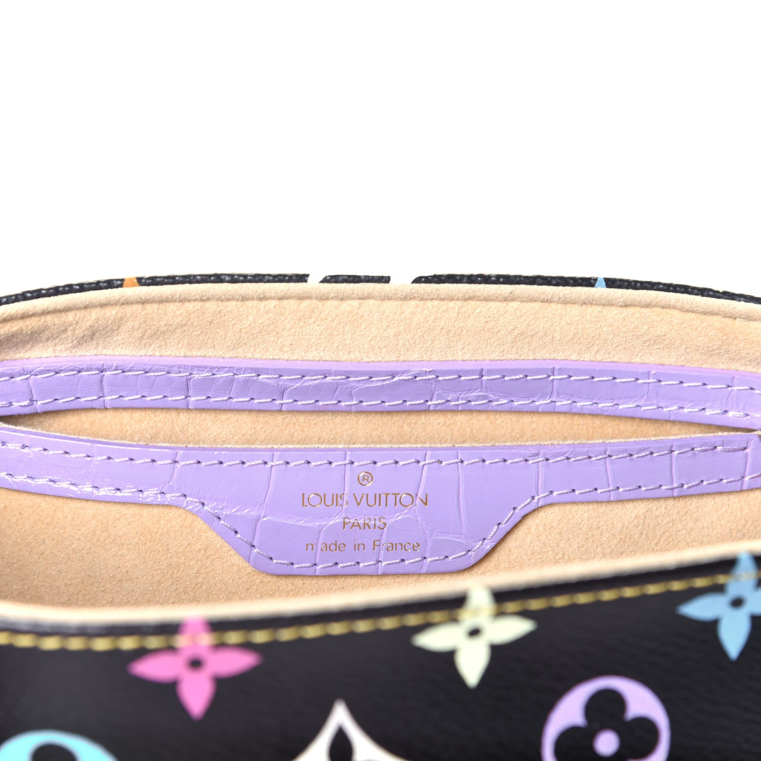 Louis Vuitton Monogram Multicolor Alligator Marilyn Black 6 of 9