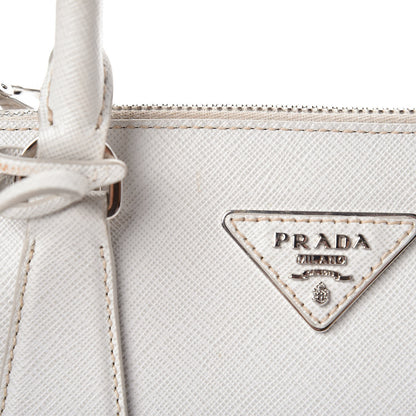 Prada Saffiano Lux Medium Promenade Tote Talco 11 of 11