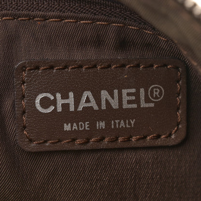 Chanel Nylon Travel Crossbody Bag Brown 6 of 10