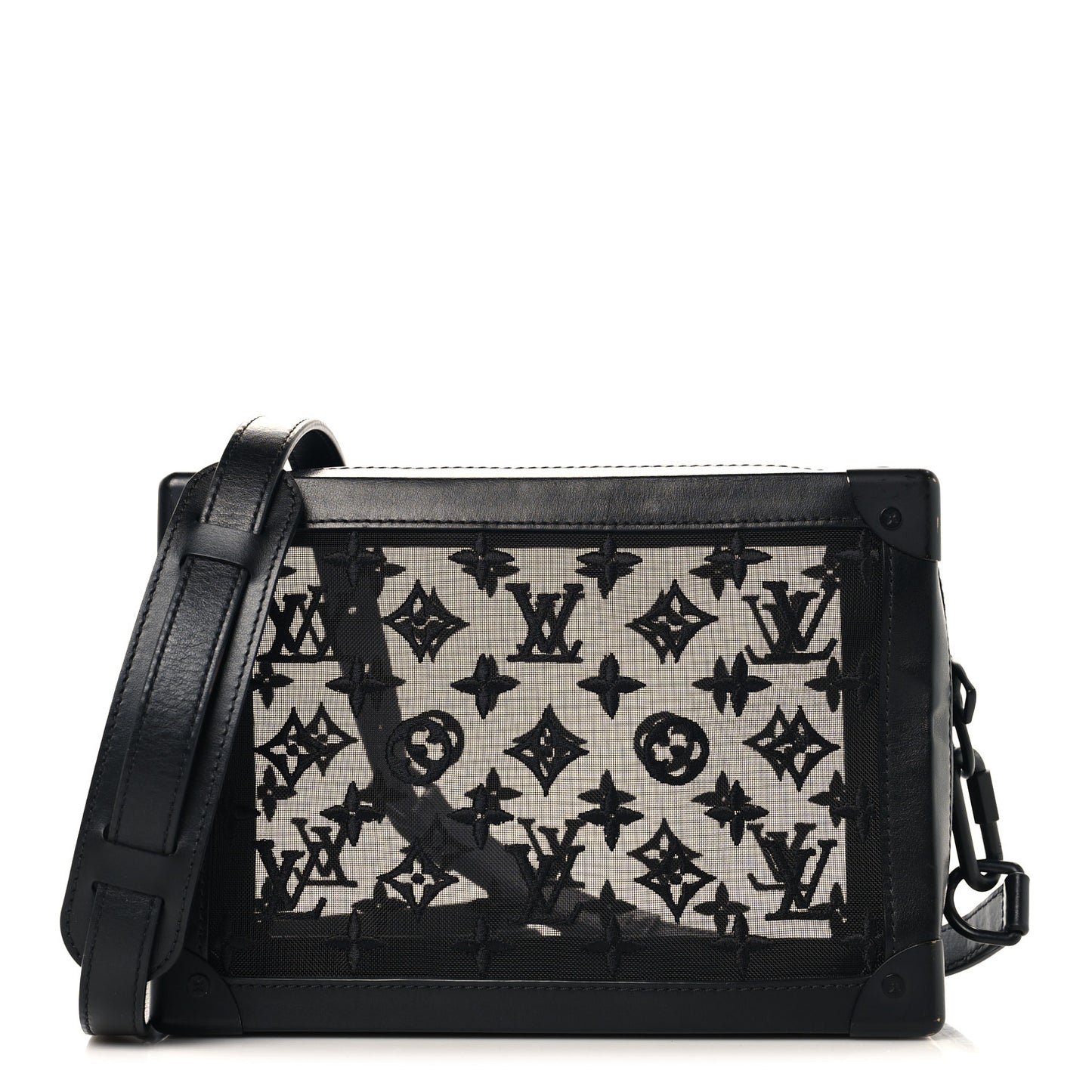 Monogram See Through Soft Trunk Black