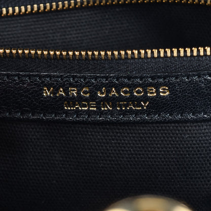Marc Jacobs Lambskin Quilted Mini Manhattan Colorblock Stam Black Concrete 7 of 10