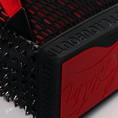 Christian Louboutin Calfskin Spiked Small Explorafunk Backpack Black 11 of 12