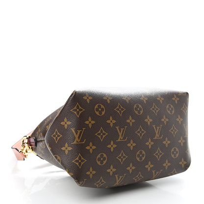 Louis Vuitton Monogram Beaubourg Hobo Mini Bordeaux Red Peach Safran Blue Jean Blue 4 of 10