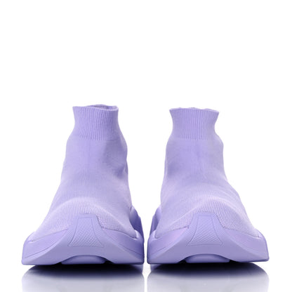 Balenciaga Technical 3D Recycled Knit Womens Speed 2.0 Sneakers 41 Monocolor Lilla 2 of 7