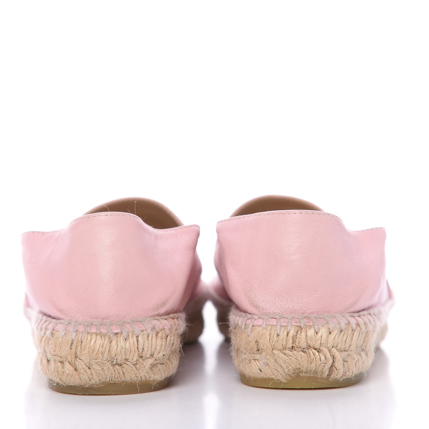 Chanel Lambskin CC Espadrilles 36 Light Pink 7 of 10
