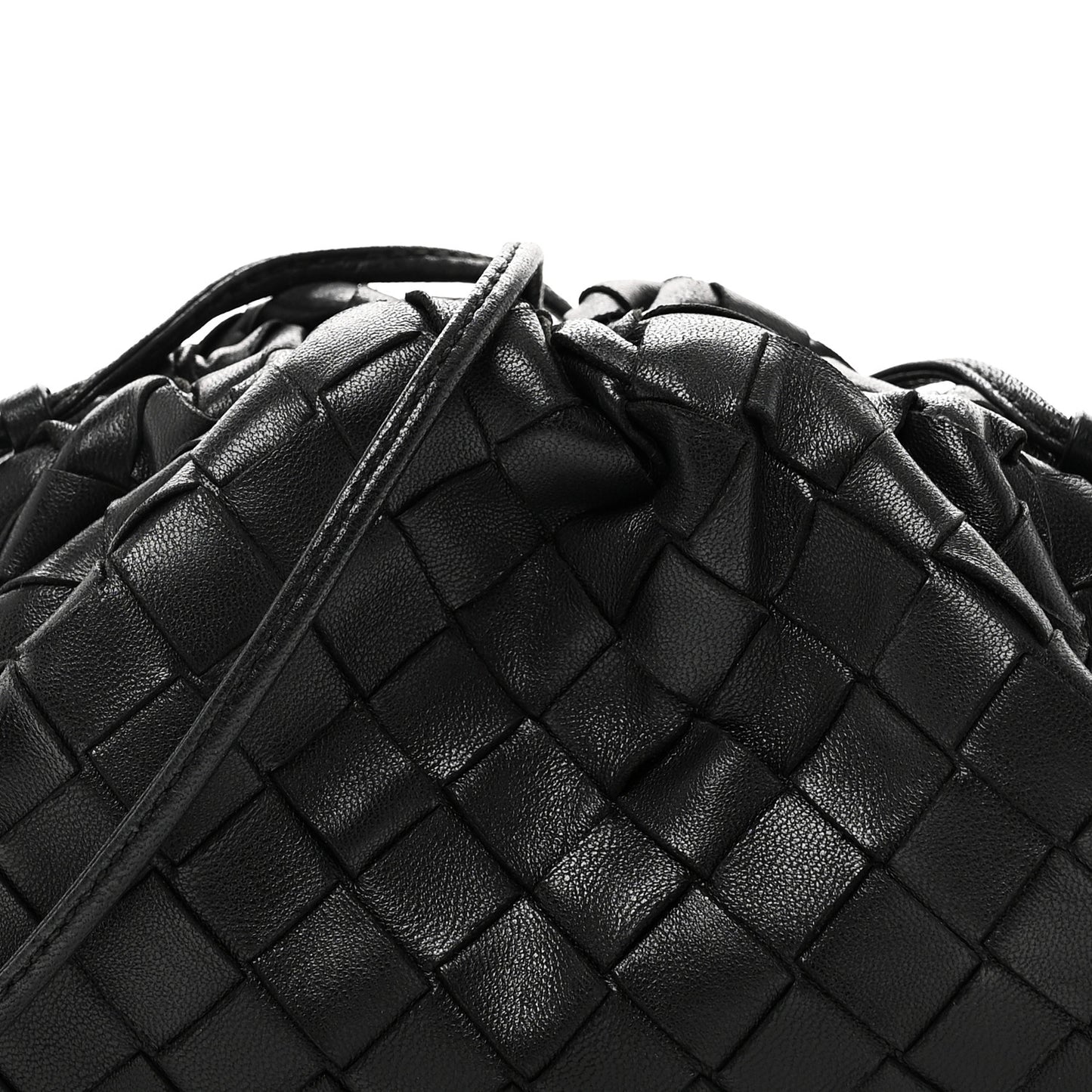 Nappa Intrecciato The Mini Pouch Black