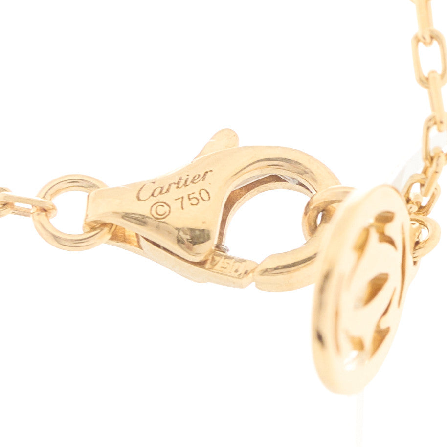 18K Yellow Gold Diamond SM D'Amour Pendant Necklace