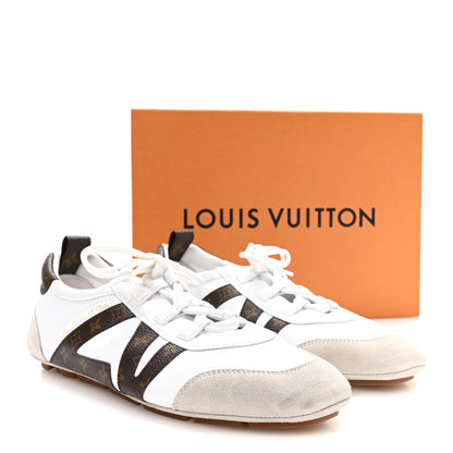 Louis Vuitton Monogram Calfskin Womens LV Sneakerina 40 White 9 of 9